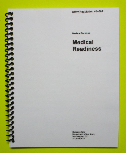 AR 40-502 Medical Readiness - 2019 - BIG size